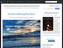 Tablet Screenshot of learnjazzpiano.com